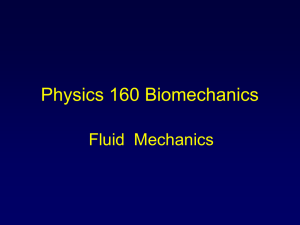 Physics 160 Biomechanics