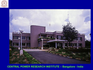 CENTRAL POWER RESEARCH INSTITUTE