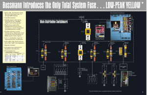 Main Distribution Switchboard