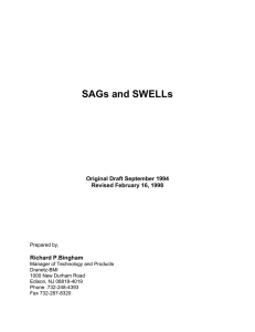 SAGs and SWELLs