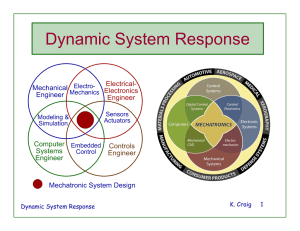Dynamic System Response