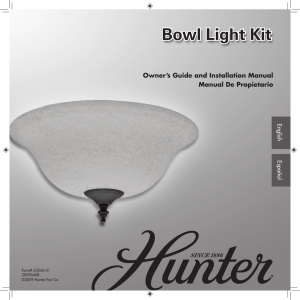 Bowl Light Kit