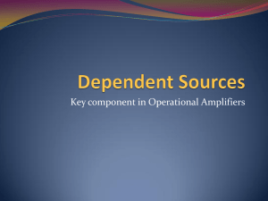 Dependent Sources