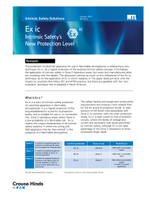 Intrinsic Safety`s New Protection Level - SPS