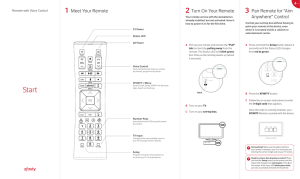 Remote with Voice Control