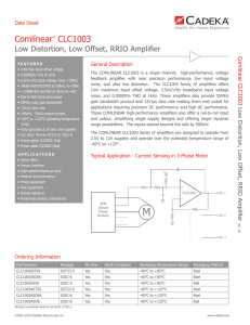 Comlinear® CLC1003