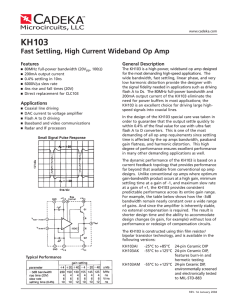 KH103AI - Cadeka Microcircuits