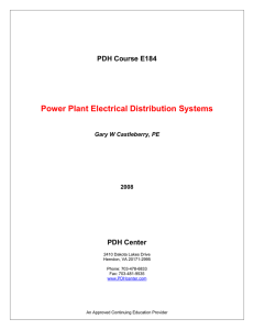 Power Plant Electrical Distribution Systems