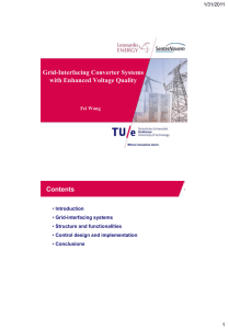 Grid-Interfacing Converter Systems with Enhanced Voltage Quality