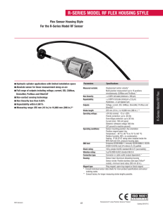 R-SERIES MODEL RF FLEX HOUSING STYLE