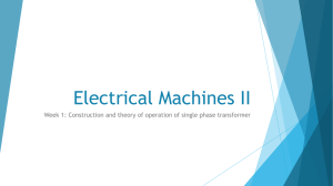 Electrical Machines II