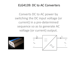 DC to AC Converters Inverters
