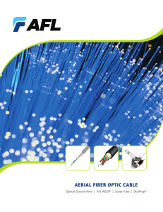 aerial fiber optic cable