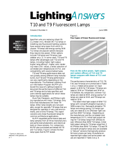 LA T10T5 - Lighting Research Center