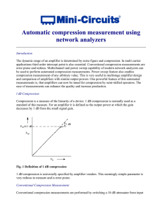 AN0-40 Automated compression measurements