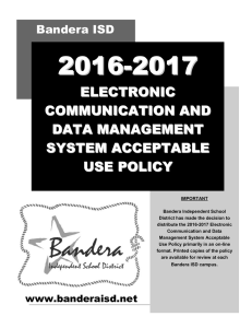 electronic communication and data management system acceptable