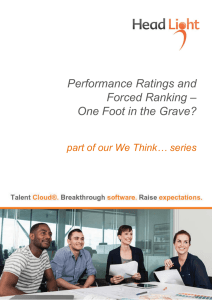 Performance Management One Foot in the Grave
