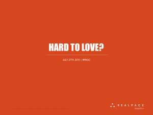 HARD TO LOVE?