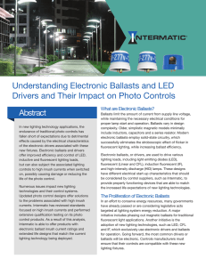 Understanding Electronic Ballasts and LED Drivers and Their Impact