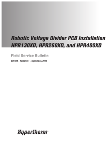 Robotic Voltage Divider PCB Installation HPR130XD