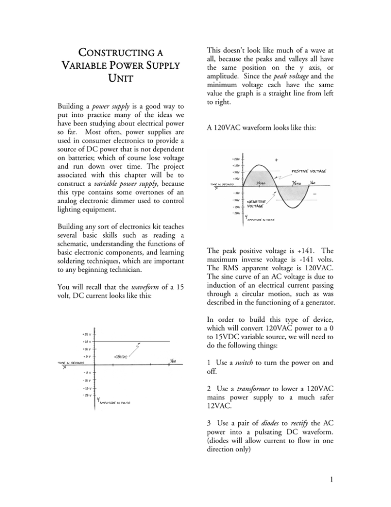 constructing-a-variable-power-supply-unit