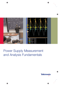 Power Supply Measurement and Analysis Fundamentals