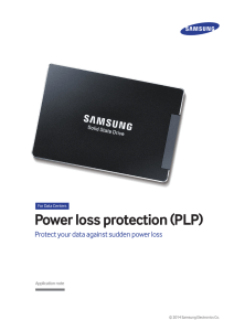 Power loss protection (PLP)
