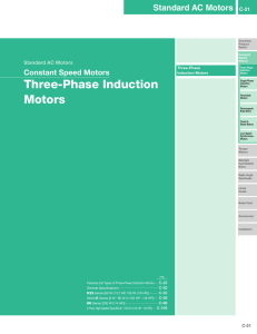 Three-Phase Induction Motors