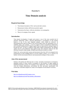 Time Domain analysis