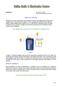 Parallel Circuits