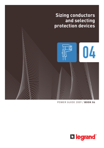 Sizing conductors and selecting protection devices