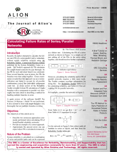 Calculating Failure Rates of Series/Parallel Networks