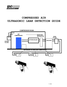 COMPRESSED AIR ULTRASONIC LEAK DETECTION GUIDE