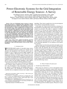 Power-Electronic Systems for the Grid Integration of