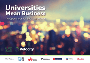 Universities Mean Business