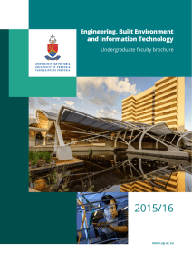 Faculty Brochure - University of Pretoria