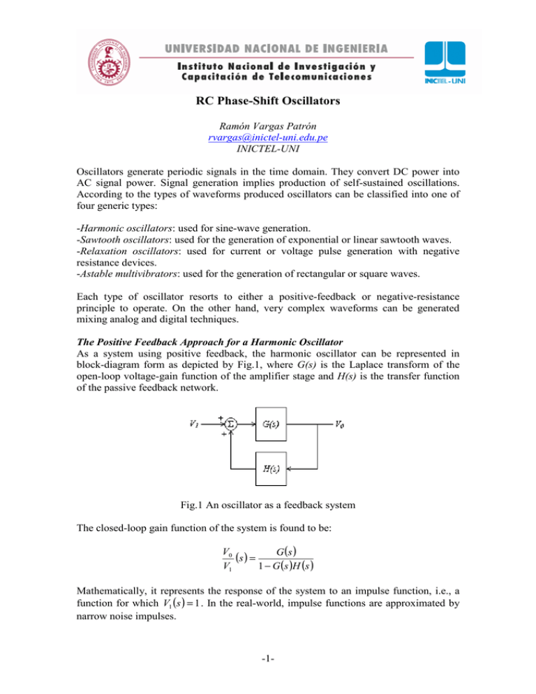 RC PhaseShift Oscillators