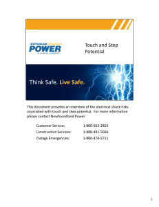 This document provides an overview of the electrical shock risks
