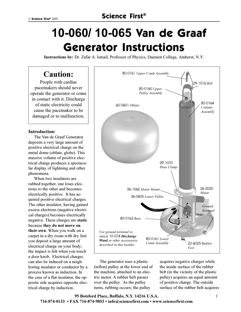 Download Van De Graaff Generator Operation Background