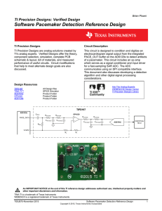 Software Pacemaker Detection Design Guide