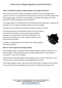 Motorcycle Voltage Regulation and Rectification