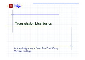 Transmission Line Basics