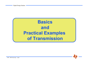 Basics and Practical Examples of Transmission