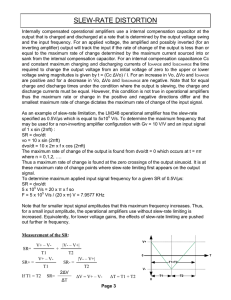 SLEW-RATE DISTORTION