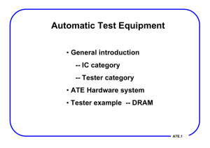 Automatic Test Equipment