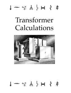 Transformer Calculations - EdRenzi.com