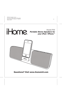 Questions? Visit www.ihomeintl.com