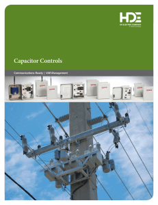 Capacitor Controls - HD Electric Company