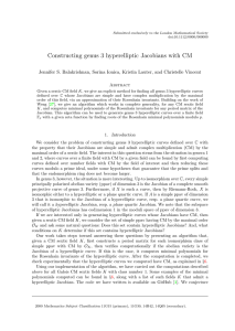 Constructing genus 3 hyperelliptic Jacobians with CM