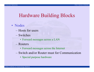 Hardware Building Blocks
